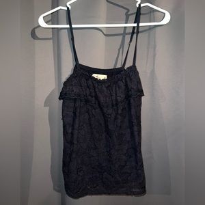 Hollister navy blue tank top